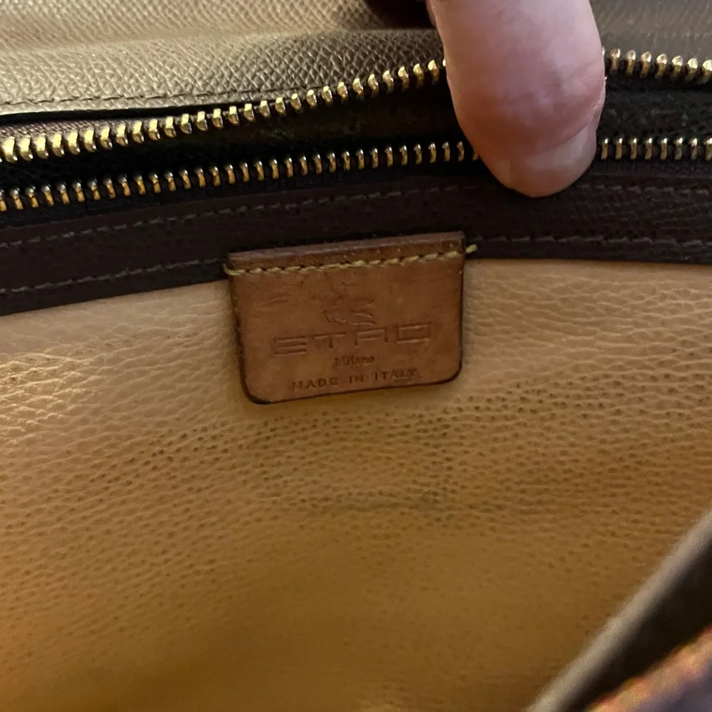 Etro Milano Briefcase rehab handle otherwise good